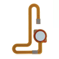 Sensor de Impressão Digital Flex para Xiaomi Redmi Note 8 (Moonlight White)