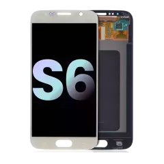 Ecrã OLED sem Aro para Samsung Galaxy S6 (Service Pack) (White Pearl)