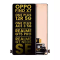 Ecrã OLED sem Aro para OPPO Find X7 / One Plus 12R 5G / One Plus Ace 3 5G / Realme GT5 Pro / Realme GT Neo6 SE / Realme GT 6 (International Version) / Realme GT 6T / Realme GT Neo6 (Recondicionado) (Todas as Cores)