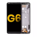 Ecrã LCD com Aro para LG G6 (Recondicionado) (Astro Black)