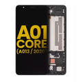 Ecrã LCD com Aro para Samsung Galaxy A01 Core (A013 / 2020) (Recondicionado) (Black)