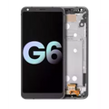 Ecrã LCD com Aro para LG G6 (OEM Original) (Astro Black)