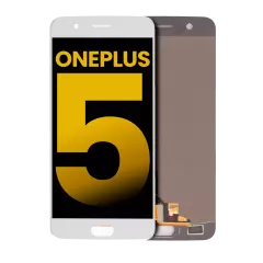 Ecrã LCD sem Aro para OnePlus 5 (Recondicionado) (White)