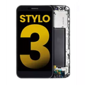 Ecrã LCD com Aro para LG Stylo 3 (Recondicionado) (Black)