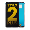 Ecrã LCD sem Aro para LG Stylo 2 Plus (K550 / MS550) (Recondicionado) (Black)