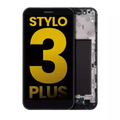 Ecrã LCD com Aro para LG Stylo 3 Plus (TP450 / MP450 / M470) (Recondicionado) (Black)