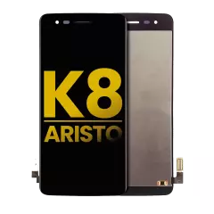 Ecrã LCD sem Aro para LG K8 (2017) / Aristo (US Version) (Recondicionado) (Black)