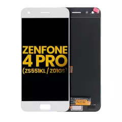 Ecrã LCD sem Aro para Asus ZenFone 4 Pro (ZS551KL / 2017) (Recondicionado) (White)