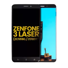 Ecrã LCD sem Aro para Asus ZenFone 3 Laser (ZC551KL / 2016) (Recondicionado) (Black)