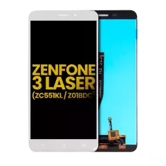 Ecrã LCD sem Aro para Asus ZenFone 3 Laser (ZC551KL / 2016) (Recondicionado) (White)
