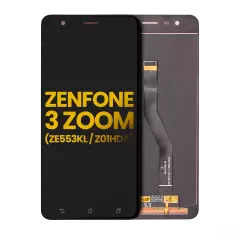 Ecrã LCD sem Aro para Asus ZenFone 3 Zoom (ZE553KL / 2017) (Recondicionado) (Black)