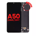 Ecrã OLED com Aro para Samsung Galaxy A50 (A505 / 2019) (US Version) (Compatível Plus) (Todas as Cores)
