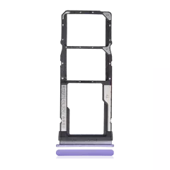 Dual Sim Card Tray para Xiaomi Redmi Note 9T / Note 9 5G (Violet)