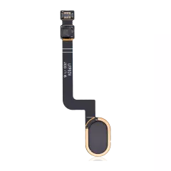 Botão Home With Flex Cable para Motorola Moto G5 Plus (XT1687 / 2017) (OEM Original) (Black)