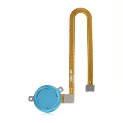 Leitor de Impressão Digital With Flex Cable para Motorola Moto G8 Power Lite (XT2055 / 2020) (Arctic Blue)