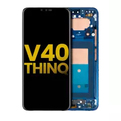 Ecrã OLED com Aro para LG V40 ThinQ (Recondicionado) (Blue)