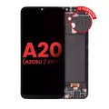 Ecrã OLED com Aro para Samsung Galaxy A20 (A205U / 2019) (U Version) (Compatível Plus) (Todas as Cores)