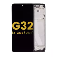 Ecrã LCD com Aro para Motorola Moto G32 (XT2235 / 2022) (Recondicionado) (Todas as Cores)
