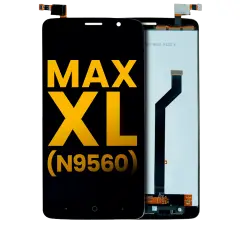 Ecrã LCD sem Aro para ZTE Max XL (N9560) (Recondicionado) (Black)