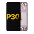 Ecrã OLED com Aro para Huawei P30 (Recondicionado) (Black)