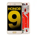 Ecrã LCD com Aro para Huawei Honor 9 (Recondicionado) (Gold)