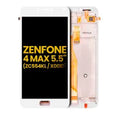 Ecrã LCD com Aro para Asus ZenFone 4 Max Pro / ZenFone 4 Max Plus (ZC554KL / 2017) (Recondicionado) (White)