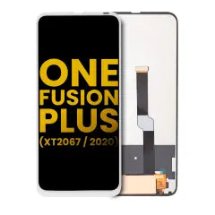 Ecrã LCD sem Aro para Motorola One Fusion Plus (XT2067 / 2020) (Recondicionado) (White)