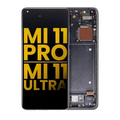 Ecrã OLED com Aro para Xiaomi Mi 11 Pro / Mi 11 Ultra (Recondicionado) (Black)
