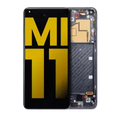 Ecrã OLED com Aro para Xiaomi Mi 11 (Recondicionado) (Black)