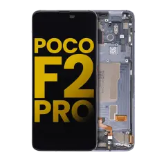 Ecrã OLED com Aro para Xiaomi Poco F2 Pro / Redmi K30 Pro (Recondicionado) (Cyber Gray)