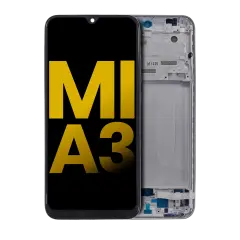Ecrã OLED com Aro para Xiaomi Mi A3 (Recondicionado) (Silver)