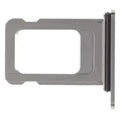 Single Sim Card Tray para iPhone 13 Pro / 13 Pro Max (OEM Original) (Silver)