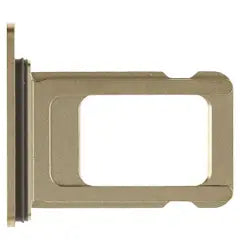 Single Sim Card Tray para iPhone 12 Pro / 12 Pro Max (OEM Original) (Gold)