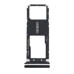 Single Sim Card Tray para Alcatel 3C (5026 / 2018) (Black)