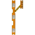 Power / Volume Button Flex Cable para Xiaomi Redmi 10A