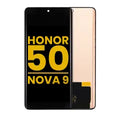 Ecrã OLED sem Aro para Honor 50 / Huawei Nova 9 (Recondicionado) (Todas as Cores)