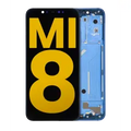 Ecrã OLED com Aro para Xiaomi Mi 8 (Recondicionado) (Blue)