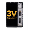 Ecrã LCD com Aro para Alcatel 3V (5032 / 2019) (Recondicionado) (Elegant Black)