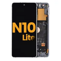 Ecrã OLED com Aro para Samsung Galaxy Note 10 Lite (Recondicionado) (Aura Glow / Silver)