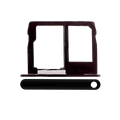 Sim Card Tray para Motorola Moto G5S Plus (XT1806 / 2017) (Dual Card Version) (Black)