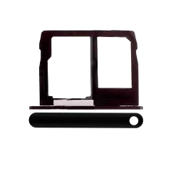 Sim Card Tray para Motorola Moto G5S Plus (XT1806 / 2017) (Dual Card Version) (Black)