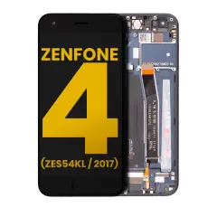 Ecrã LCD com Aro para Asus ZenFone 4 (ZE554KL / 2017) (Recondicionado) (Black)