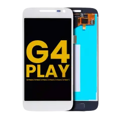 Ecrã LCD sem Aro para Motorola Moto G4 Play (XT1600 / XT1601 / XT1602 / XT1603 / XT1604 / XT1607 / XT1609 / 2016) (Recondicionado) (White)