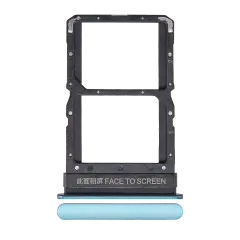 Dual Sim Card Tray para Xiaomi Poco X3 GT (Wave Blue)