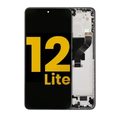Ecrã OLED com Aro para Xiaomi 12 Lite (Recondicionado) (Black)