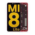 Ecrã LCD com Aro para Xiaomi Mi 8 Lite (Recondicionado) (Twilight Gold)