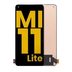Ecrã OLED sem Aro para Xiaomi Mi 11 Lite / Xiaomi Mi 11 Lite 5G (Recondicionado) (Todas as Cores)