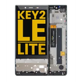 Ecrã LCD com Aro para BlackBerry KEY2 LE / Lite (BBE100 Series) (Recondicionado) (Slate)