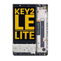 Ecrã LCD com Aro para BlackBerry KEY2 LE / Lite (BBE100 Series) (Recondicionado) (Champagne)