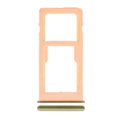 Dual Sim Card Tray para Samsung Galaxy A60 (A606 / 2019) (Cocktail Orange)